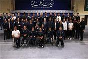 حواشی دیدار رهبر انقلاب با قهرمانان و مدال‌آوران ورزشی و المپیادهای علمی جهانی