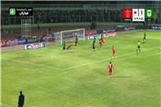 گل اول پرسپولیس به خیبر خرم آباد (امید عالیشاه)