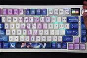 تست حالت‌های مختلف نورپردازی کیبورد K708AK RGB Pro