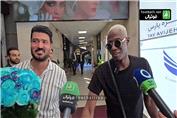 مصاحبه موسی جنپو وینگر جدید استقلال پس از ورود به تهران