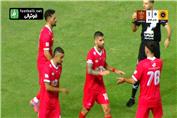 گل اول پرسپولیس به سپاهان (علی علیپور)