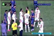 اخراج میلاد سلیمانی بازیکن فولاد با خطا روی بازیکن چادرملو