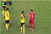 درگیری بازیکنان سپاهان - پرسپولیس؛ تهدید آریا یوسفی توسط کنعانی