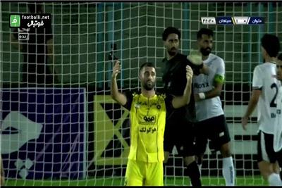 خلاصه بازی ملوان 1-1 سپاهان
