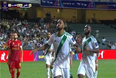 گل دوم الاهلی عربستان به القادسیه عربستان (ایوان تونی - پنالتی)