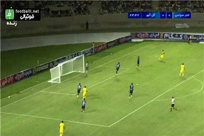 خلاصه بازی فجرسپاسی 1-0 گل گهر سیرجان