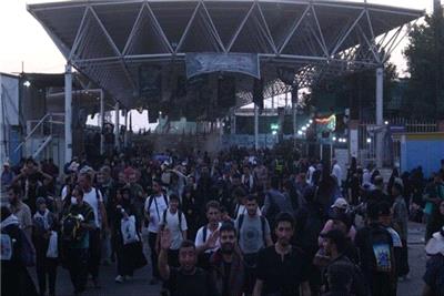 تردد در مرز مهران از دو میلیون نفر گذشت