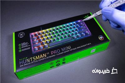 آنباکس کیبورد گیمینگ ریزر Razer Huntsman V3 Pro Mini
