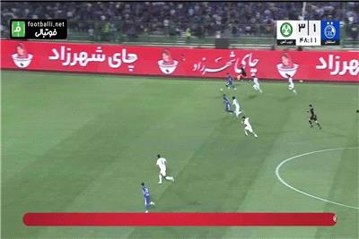 گل دوم استقلال به ذوب آهن (دبل علیرضا کوشکی)