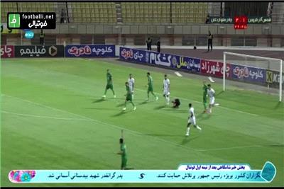 خلاصه بازی شمس آذر 4-4 چادرملو اردکان