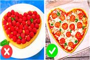 پیتزا و کادو به شکل قلب - ترفند های جالب و جدید برای سرگرمی