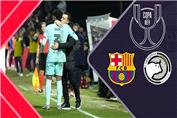 خلاصه بازی یونیونیستاس 1 - بارسلونا 3