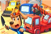 ماشین بازی کودکانه بیبی باس :: کارتون پلیس و ماشین های سنگین ساخت و ساز