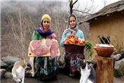 آشپزی در طبیعت شمال ایران :: خوراک گوشت و قارچ با سس سویا