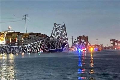 مرگ احتمالی 7 نفر در حادثه فرو ریختن پل در بالتیمور
