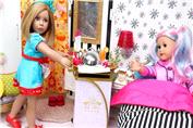 برنامه کودک دخترانه تعطیلات عروسک ها در هتل