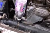 روش خلاقانه خارج کردن رسوبات داخل رادیاتور خودرو