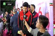 گزارشی از مراسم بدرقه تیم ملی به رقابت های جام جهانی