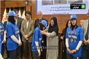 اهدای مدال و جام قهرمانی به تیم گلف بانوان استقلال