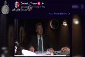 ویدیویی که ترامپ درباره حمله آمریکا به ایران منتشر کرد