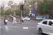 وزش باد شدید ساعاتی پیش در تهران