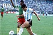 برد عجیب کامرون 9 نفره مقابل مارادونا و آرژانتین در جام جهانی 1990