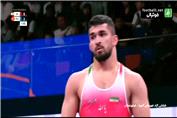 پیروزی امیرمحمد یزدانی و کسب مدال برنز در وزن 74 کیلوگرم
