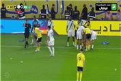 درگیری های شدید در پایان بازی النصر - الاهلی