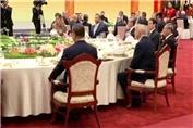 ترامپ و رییس جمهور چین برای یک مهمانی شام با یکدیگر دیدار کردند